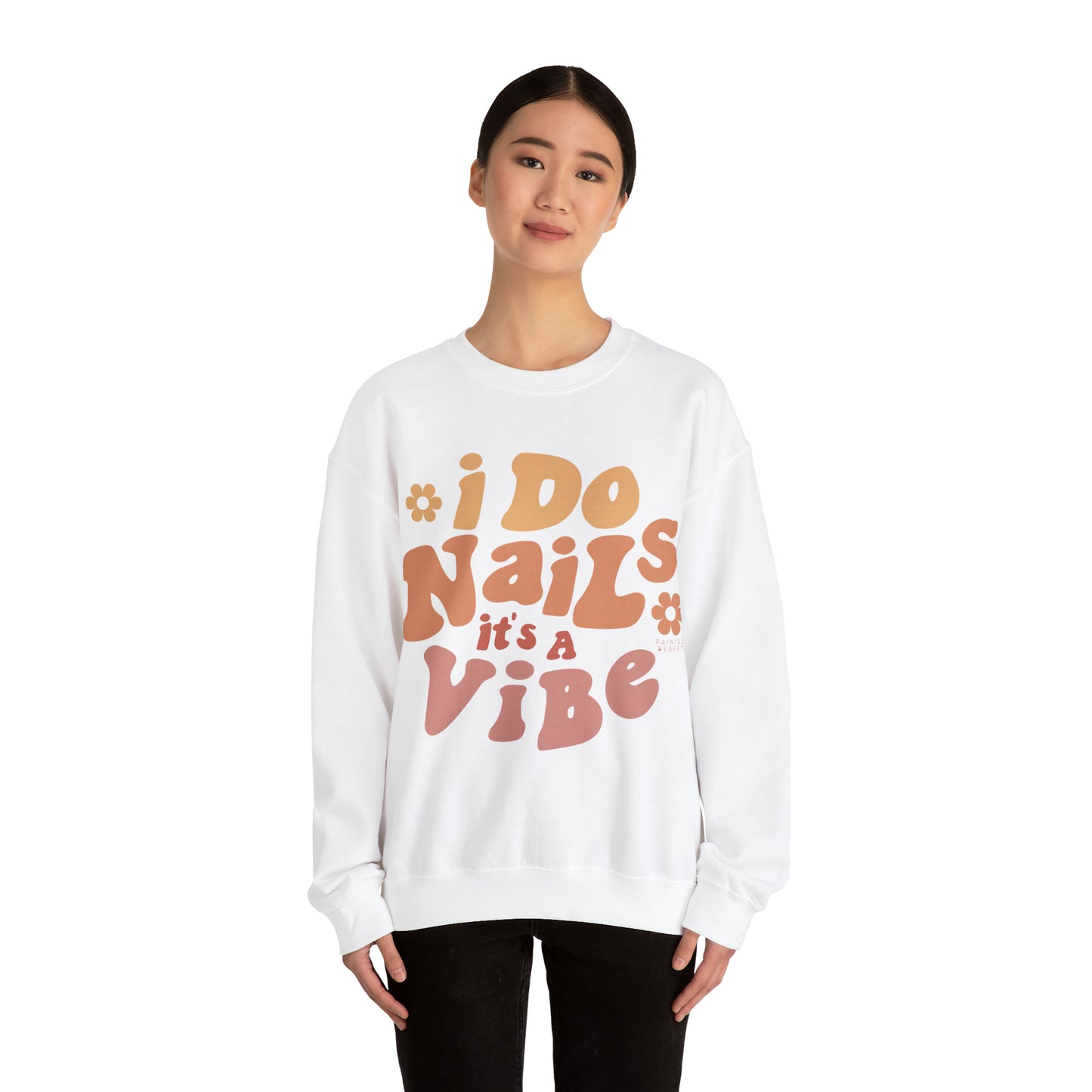 I Do Nails Crewneck Sweatshirt